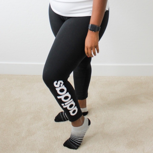 ADIDAS LIN TIGHT MET Leggings NEW Gray Size S NWT $8.00 - PicClick